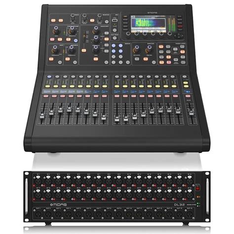 Midas M32R LIVE Digital Mixer & DL32 Stage Box Bundle (USED).